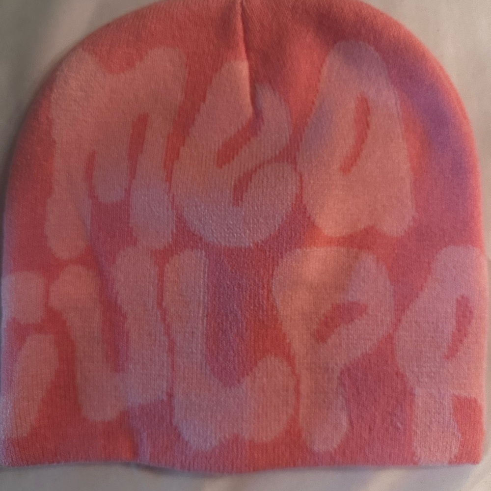 Mea Culpa (My fault) beanie ! Beautiful, never worn